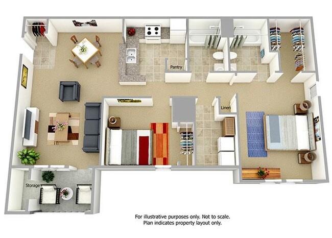 Floorplan - Chestnut Ridge Apartments