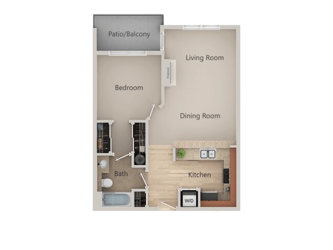 Floorplan - Metropolitan Place Apartments