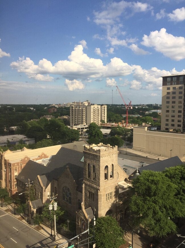 View from the Balcony 3 - 620 Peachtree St NE