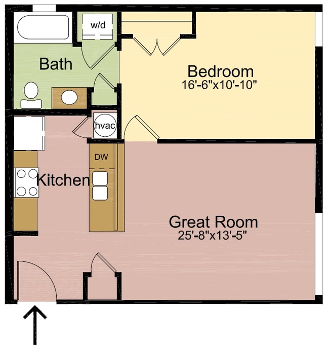 Floorplan - Park Edge Apartments