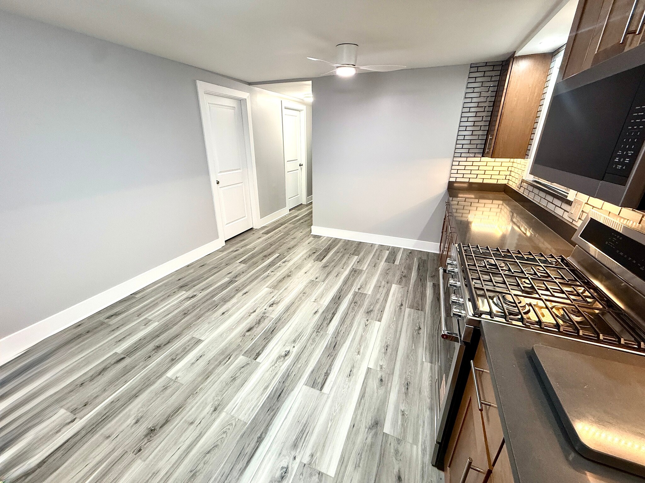 Plenty of space for your dinette set. Solid plank flooring in kitchen hallway & 2nd bedroom/office - 16W671 56th St