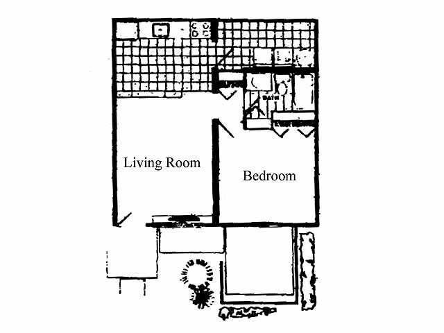 1 Bedroom - Parkville Apts