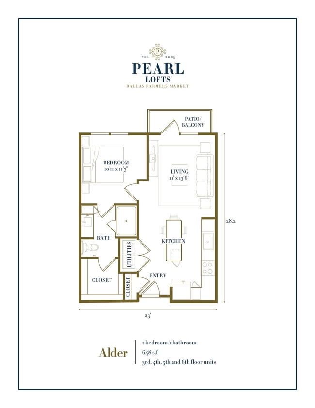 Floorplan - Pearl Lofts
