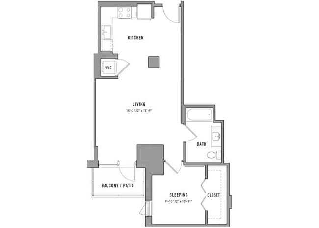 Floorplan - Residences at Addison Clark