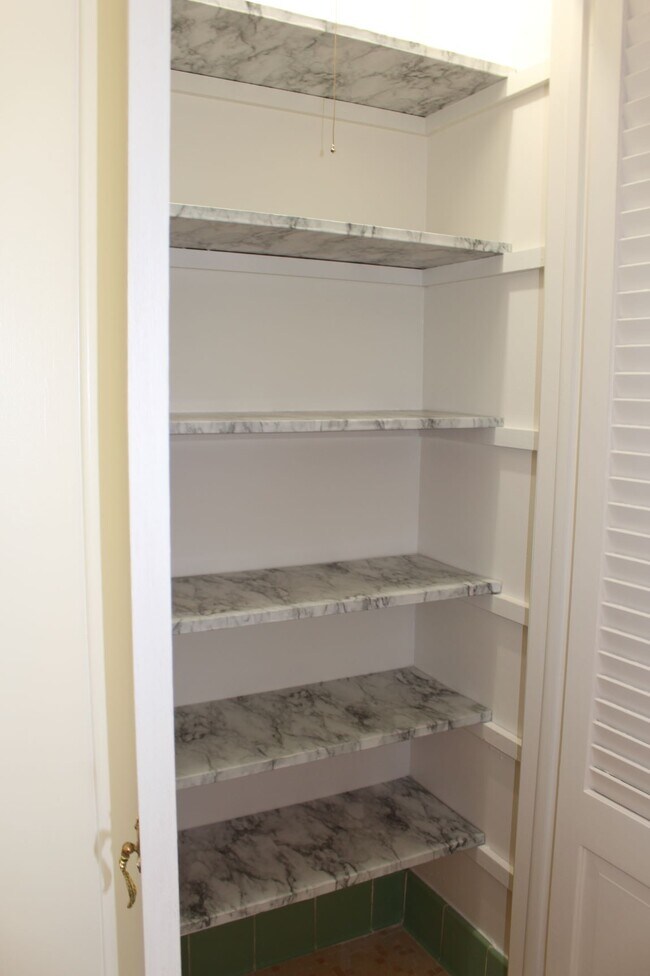 Linen Closet Inside Bathroom - 48 John David Ln