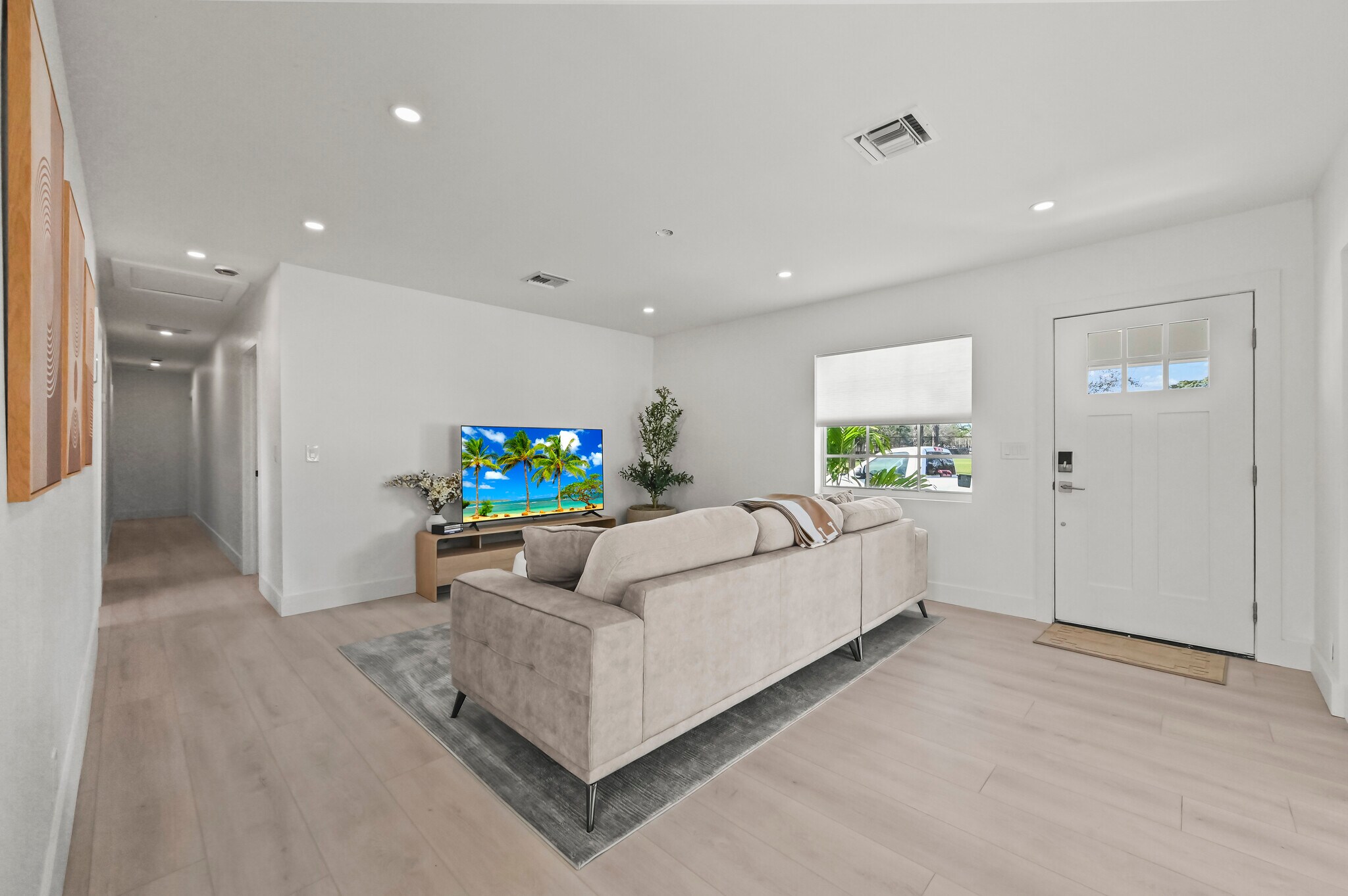 living room - 3400 Parker Ave