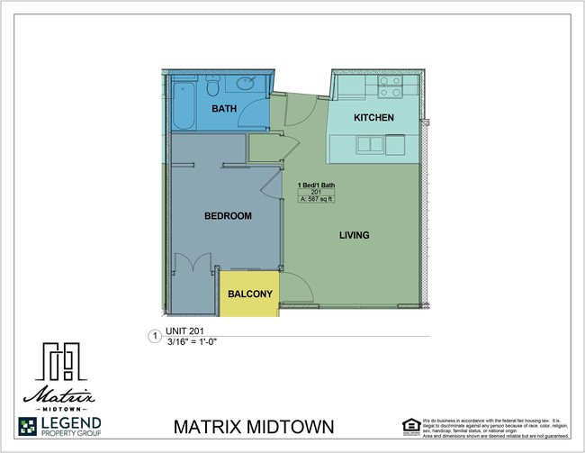 Floorplan - Matrix Midtown