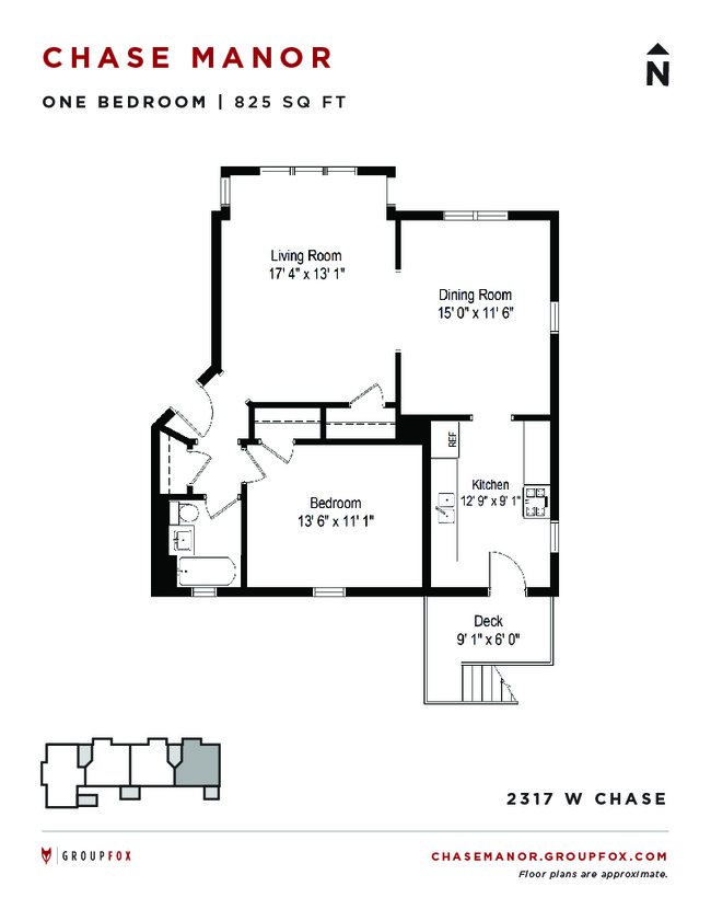 Floorplan - Chase Manor