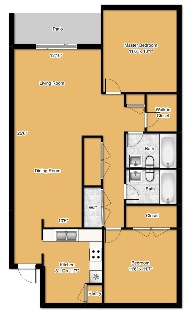 Floorplan - The Square at 59 Caroline