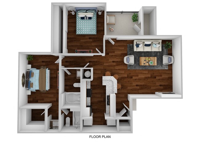 Floorplan - Harper Apartments