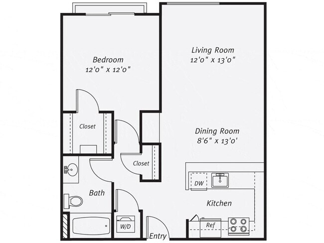 Floorplan - Wes on Western