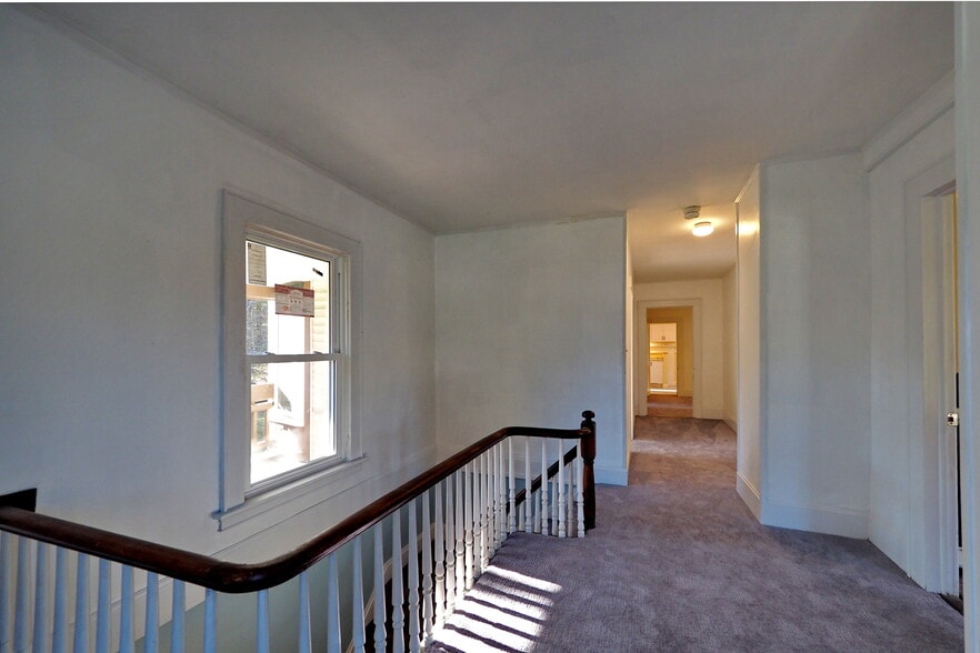 Front Stairs and Hallway - 197 Western Ave