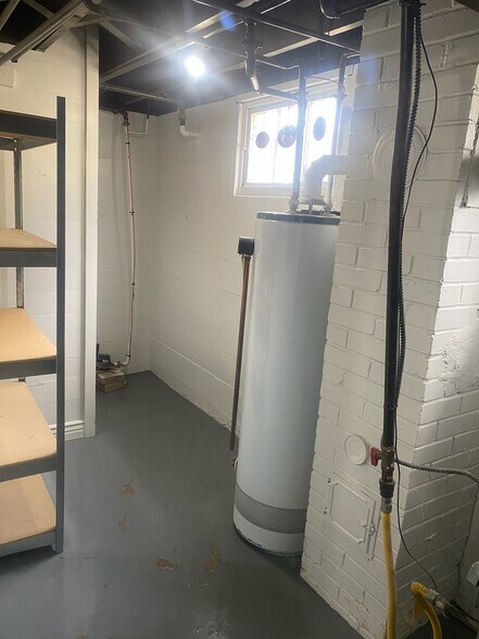 Utilities and storage in lower level - 217 McClellan St