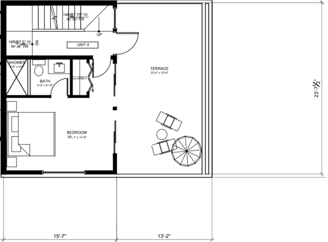 3rd Floor Layout - 2011 East Denny Way