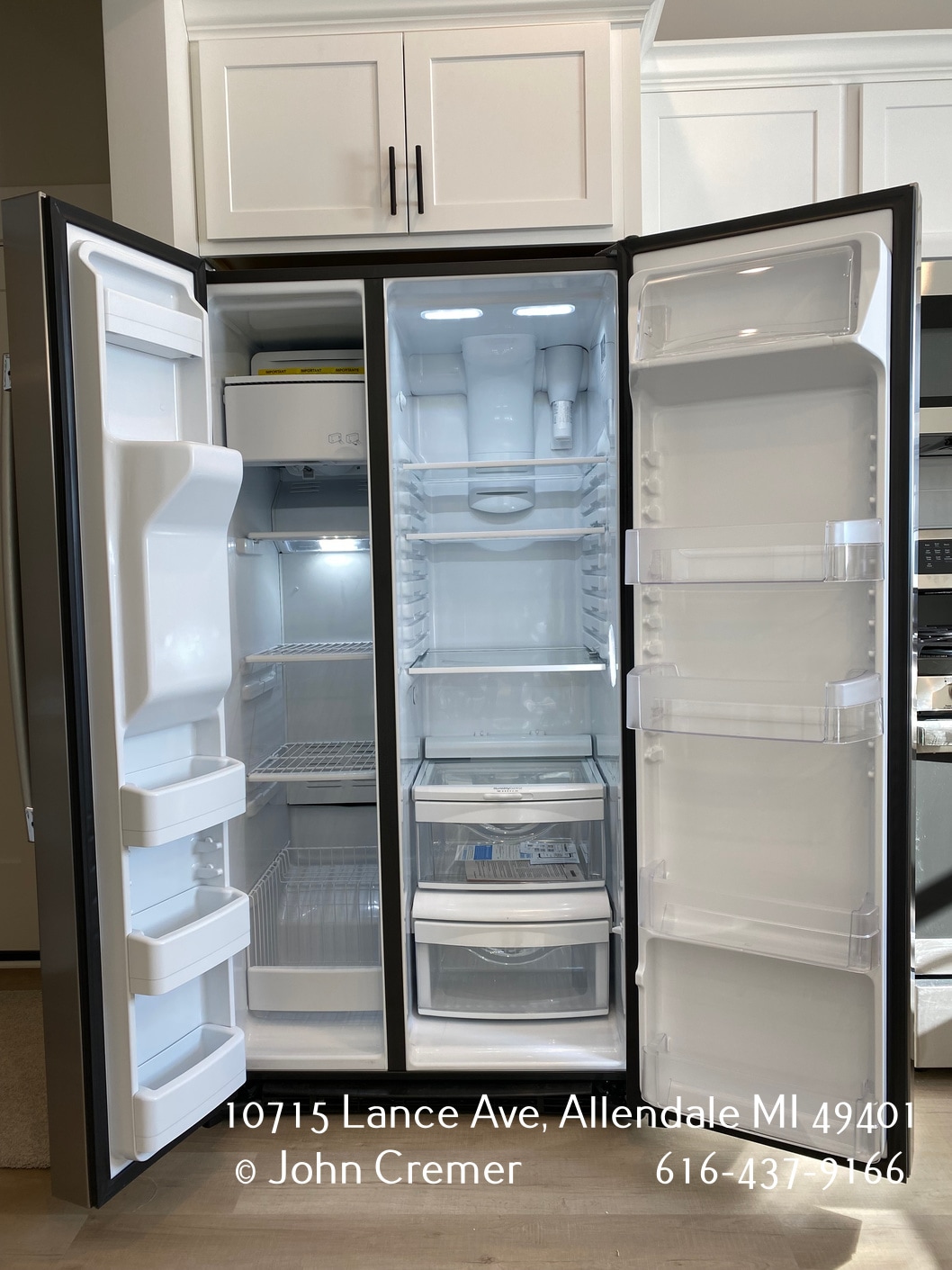 New Refrigerator Interior - 10715 Lance Ave