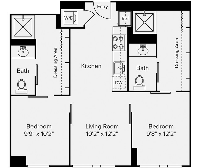 Floorplan - AVA 55 Ninth