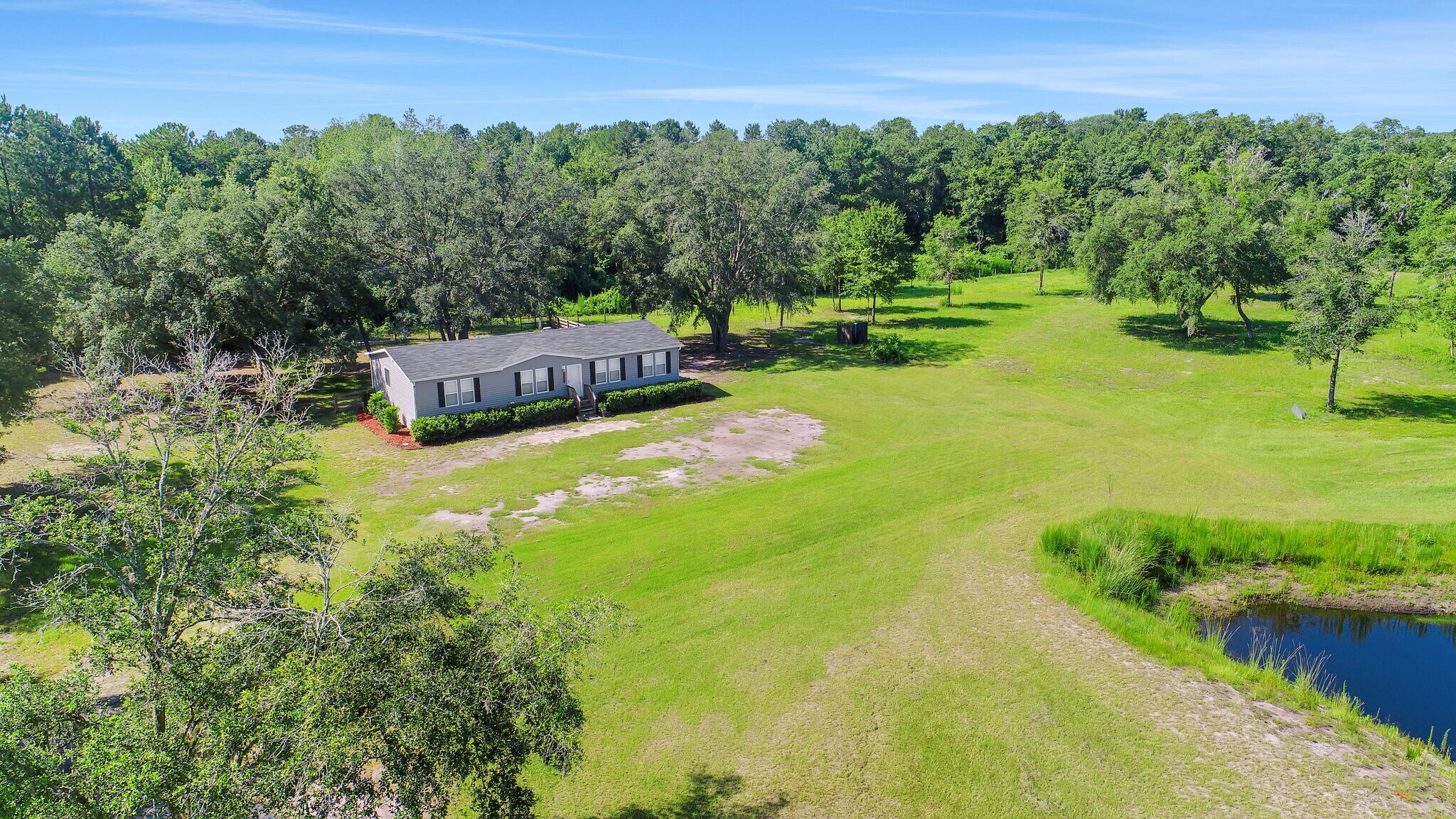 AERIAL VIEW OF 20+ACRES - 5854 County Road 315C