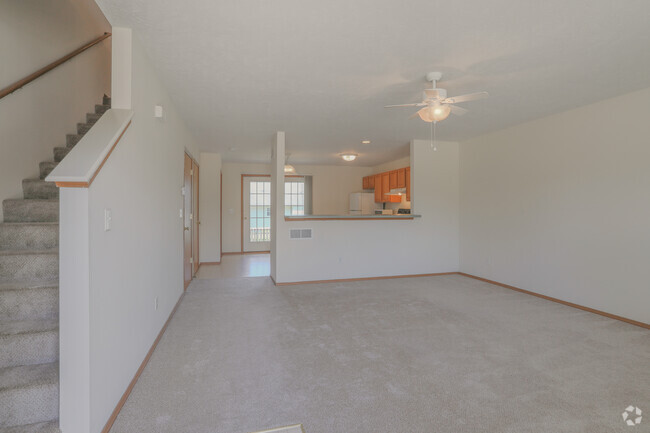 3 BR Townhome - Living Room - Wellington Place