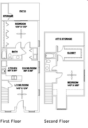 2BR/2BA - Taylor's Pond