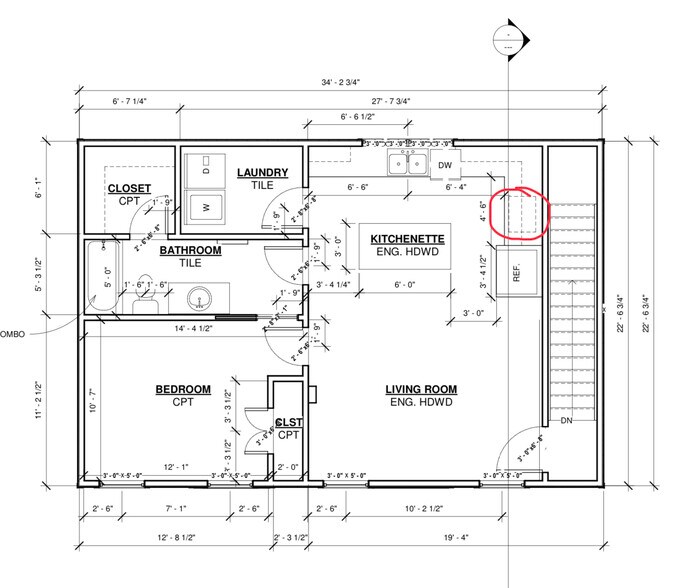 Floor plan - 4912 Florida Ave