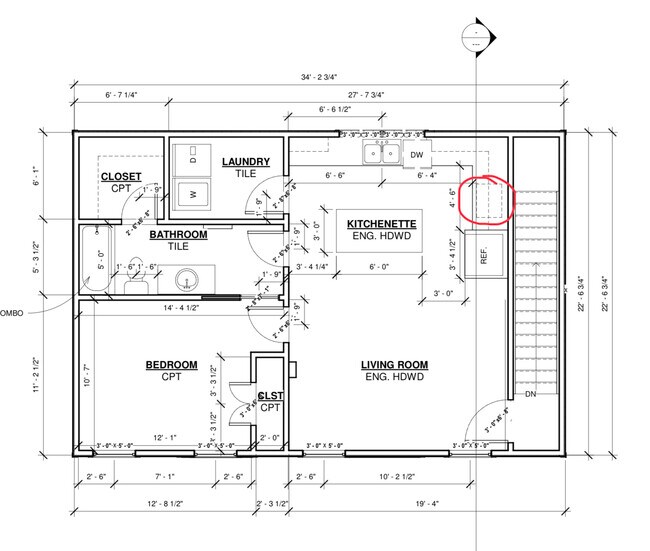 Floor plan - 4912 Florida Ave