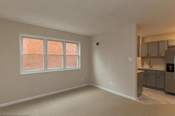 Standing at Entrance to unit looking into the unit. (Floors are now Luxury Vinyl Hardwood) - 526 Kenyon Street NW #101