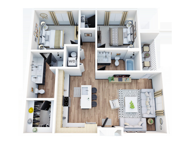 Floorplan - Banyan on Washington