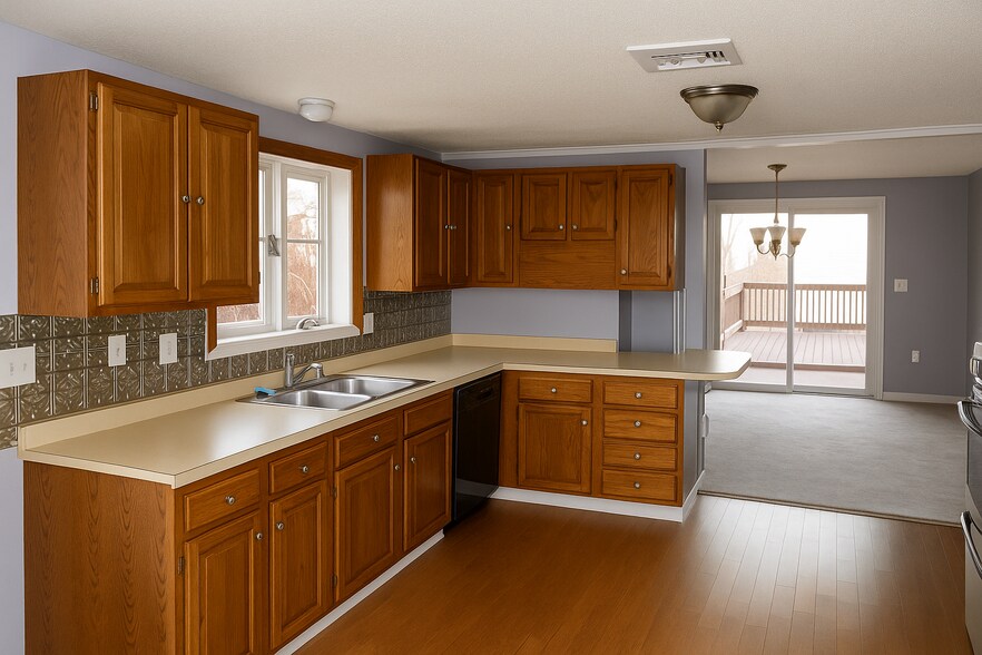 Kitchen area - 47 Oak Island St