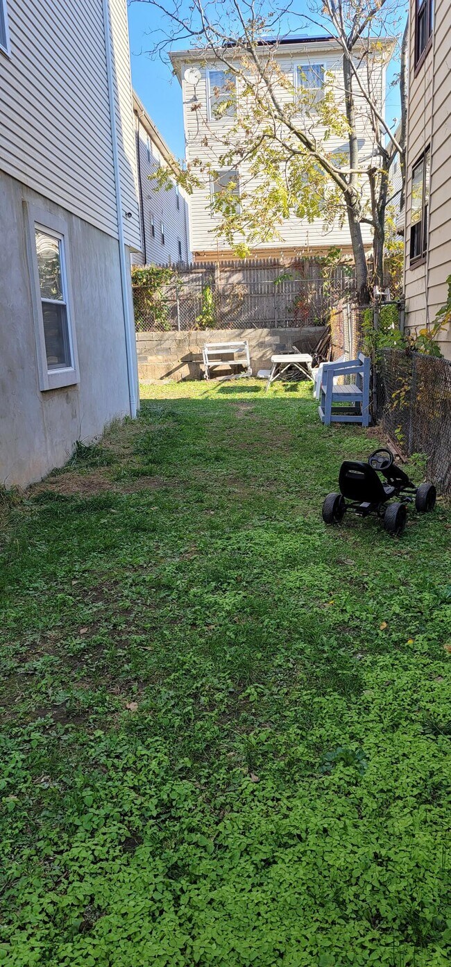 Side yard - 545 Livingston St