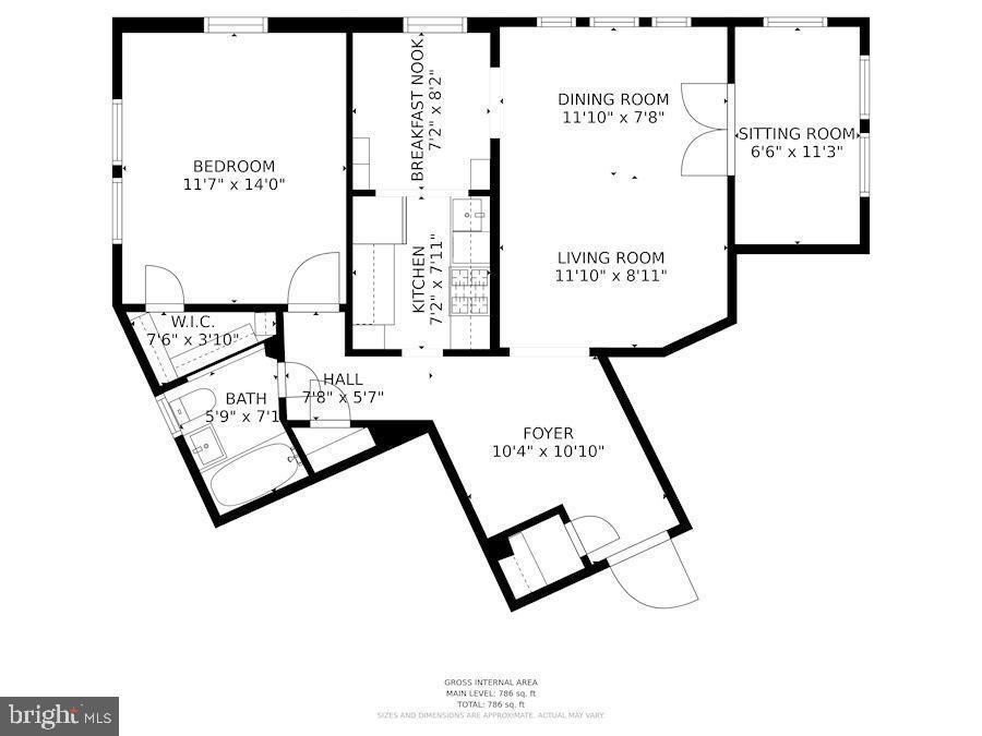 floor plan - 4007 Connecticut Ave NW