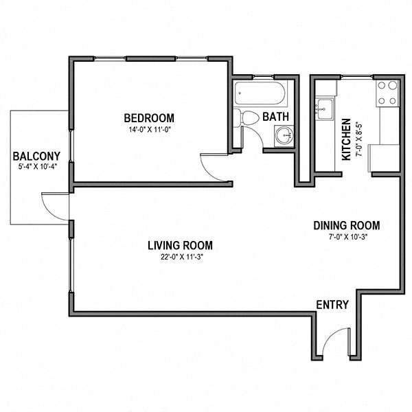 Floorplan - 5644 Hempstead Road