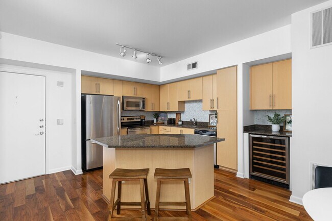 built in wine cooler - 54 Rainey St