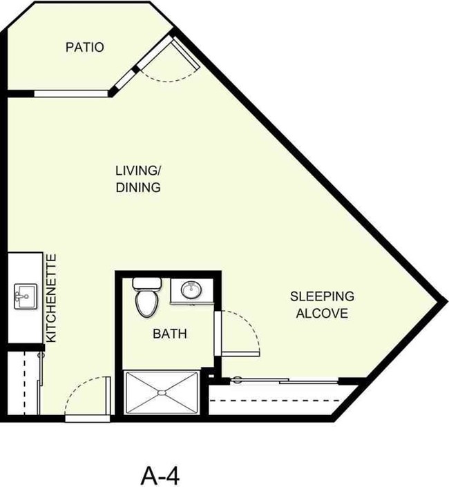 Floor Plan A-4 - Pearl Crossing