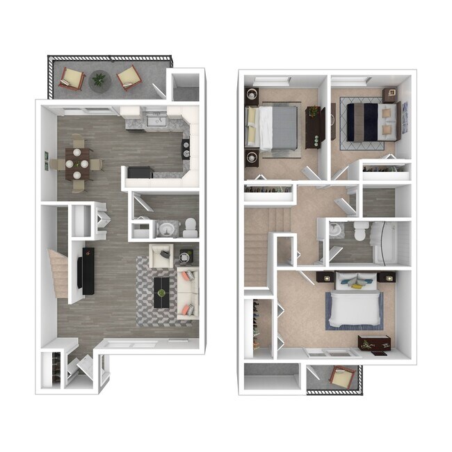 Floorplan - Trail Ridge Flats