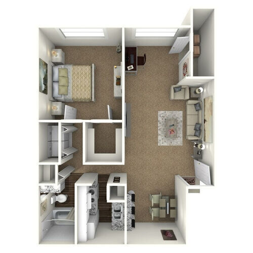 Floorplan - Hawke Apartment Homes