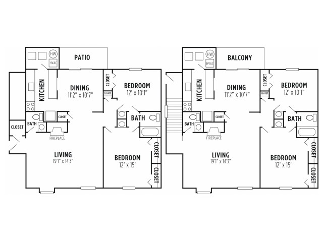 Floorplan - Victoria Crossing Apartments