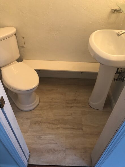 upstairs powder room - 3219 King St