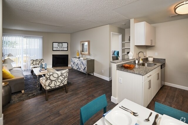 Living Room - Grove at City Center