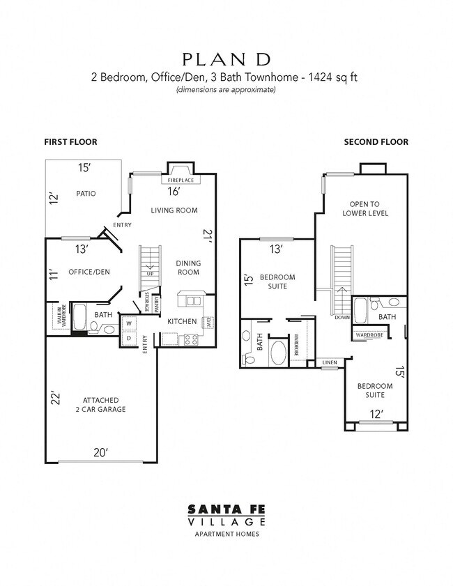 Floorplan - Santa Fe Village