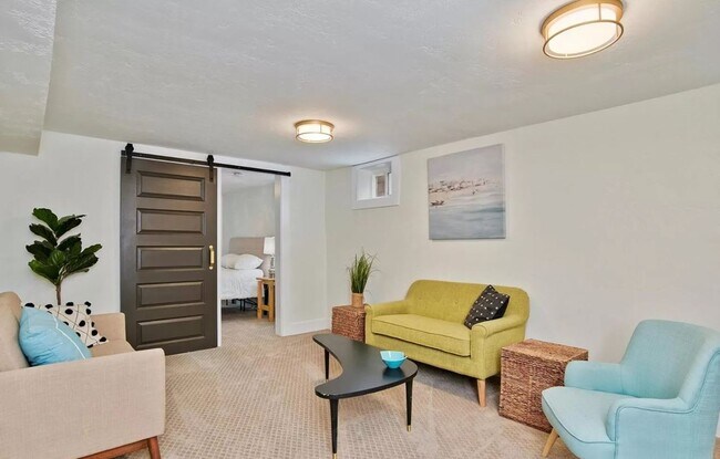 Finished basement living space - 3504 N Gaylord St