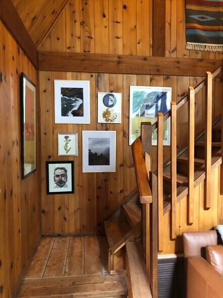 Stairs to 2nd Story loft - 656 S Circle Ave