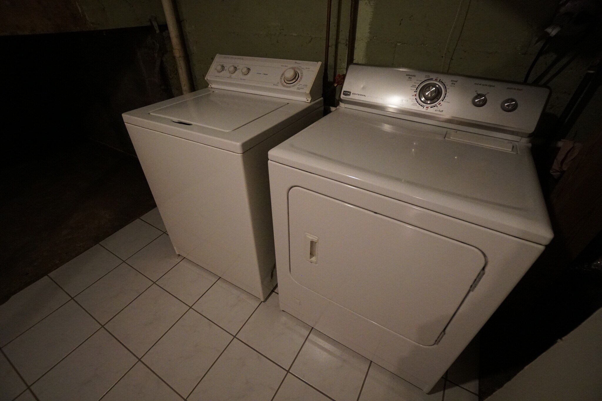 Washer and Dryer in basement - 224 E Benton Ave