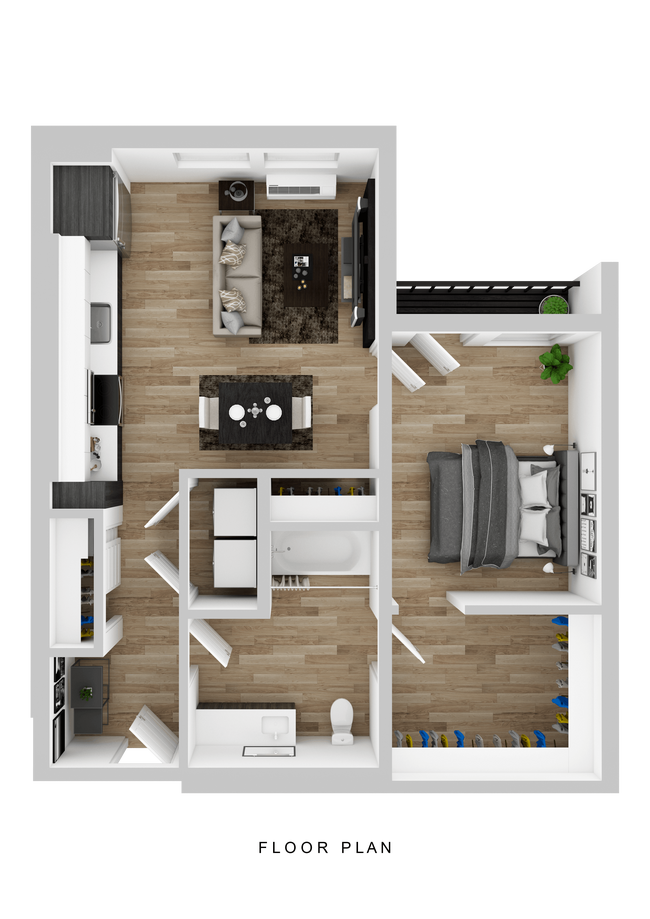 Floorplan - Hyas Point Apartments