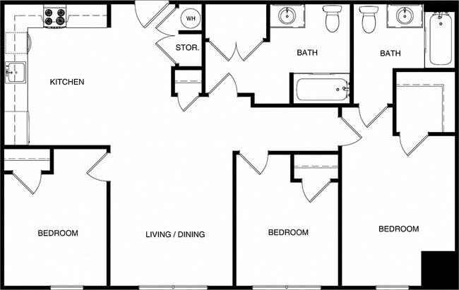 Floorplan - Merritt Station