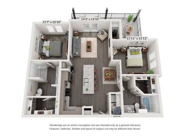 Floorplan - Bridge at Tech Crossing