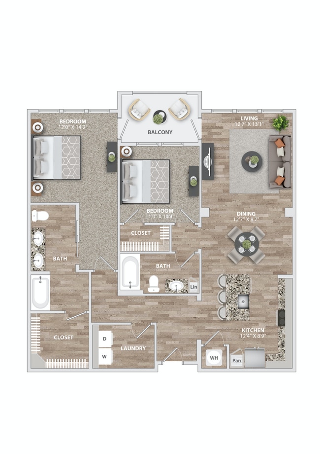 Floorplan - Connery on Providence 55+