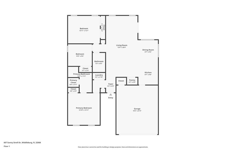 Building Photo - 607 Sunny Stroll Dr