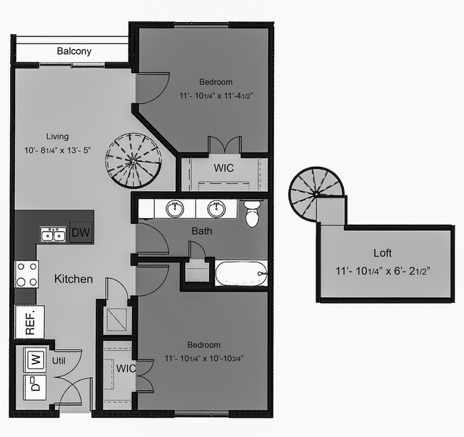 Floorplan - Regents West at 24th and 26th