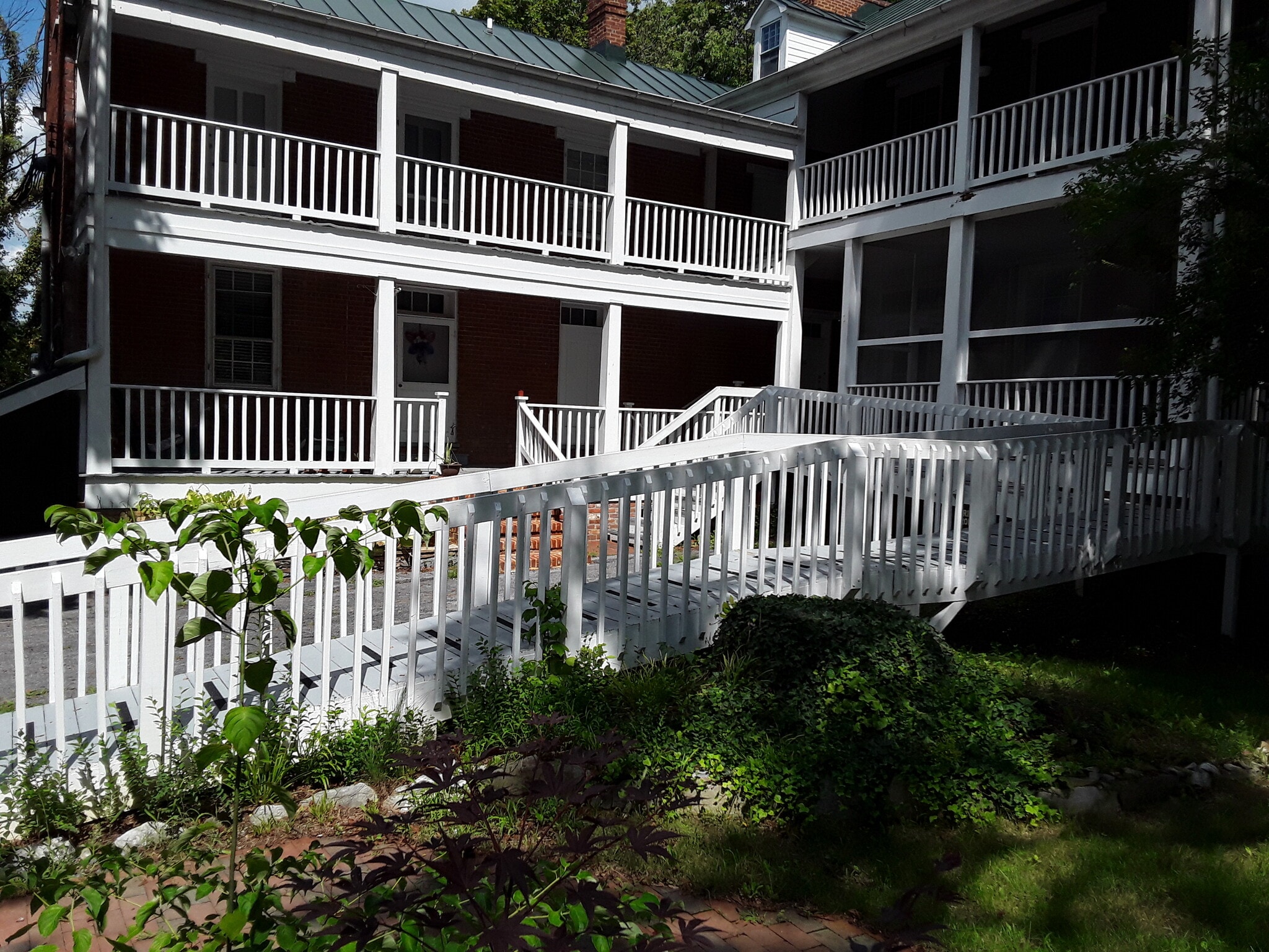 Ramp at Back - 117 S Church St