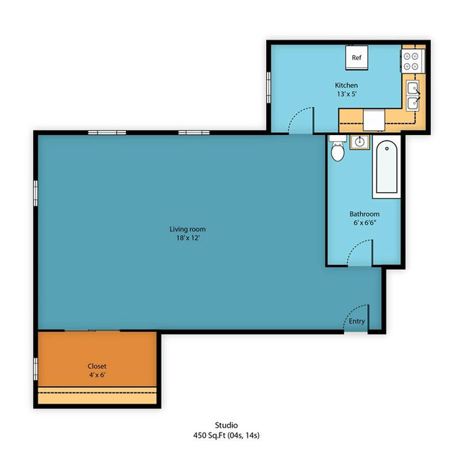 Floorplan - Malloy Apartment Homes